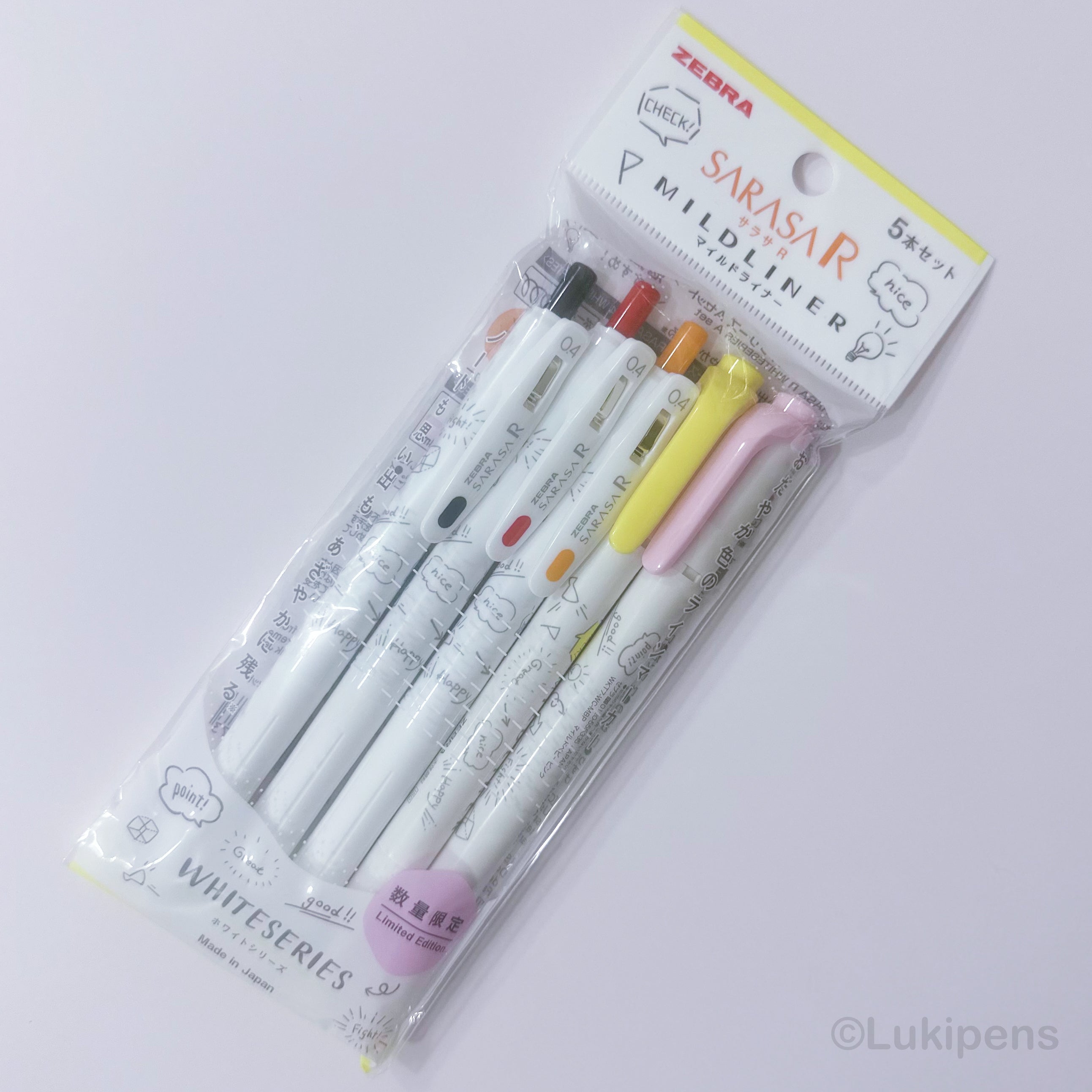 Resaltadores Mildliner Zebra - Doble Punta - Biselada / Fina - Paquete –  Lukipens