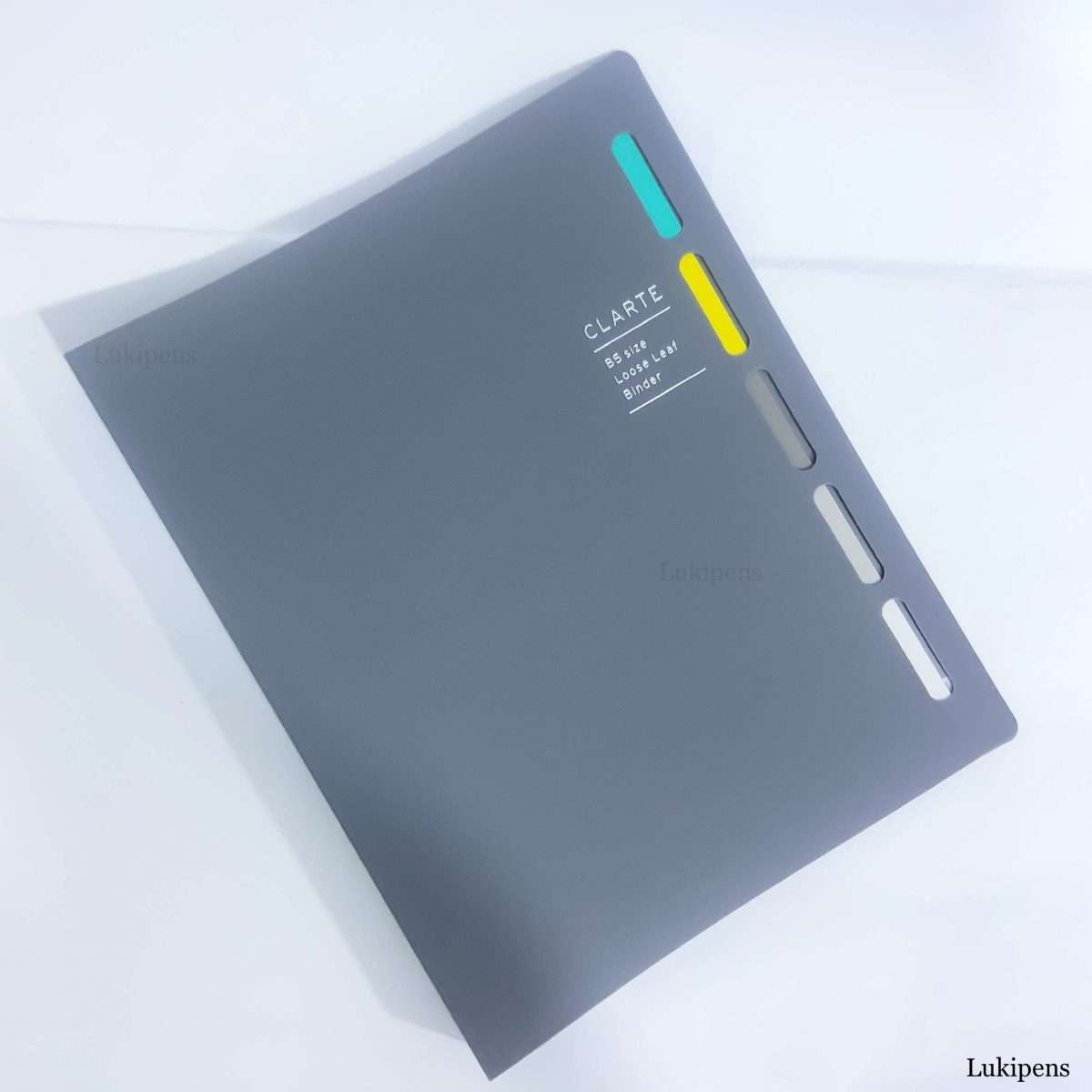 Aruan KULUFIT B5 Size 26-Ring Binder, Soft & Flexible Cover With 10