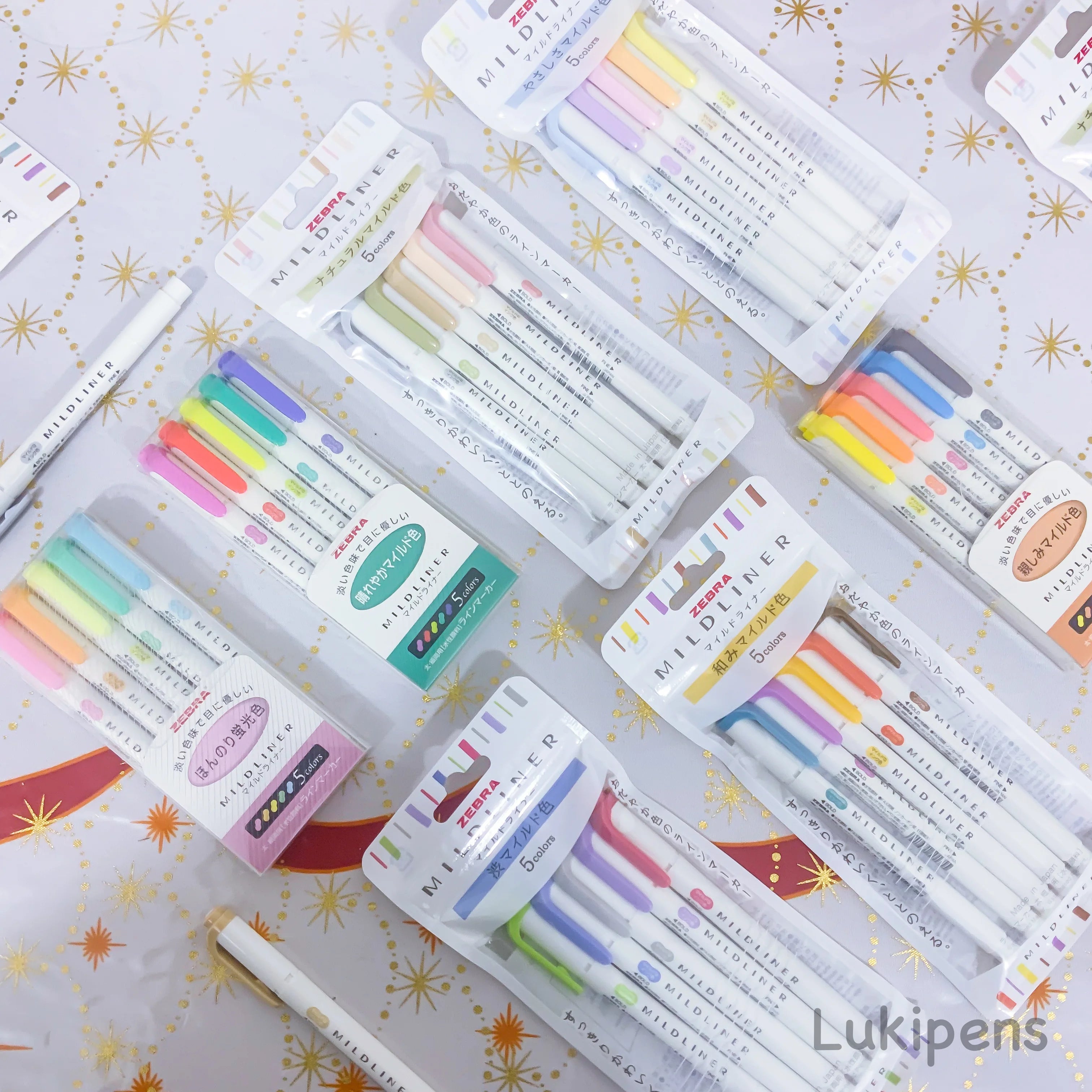 Resaltadores Mildliner Zebra - Doble Punta - Biselada / Fina - Paquete –  Lukipens